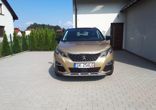 Peugeot 5008 cena 89999 przebieg: 104000, rok produkcji 2017 z Katowice małe 436